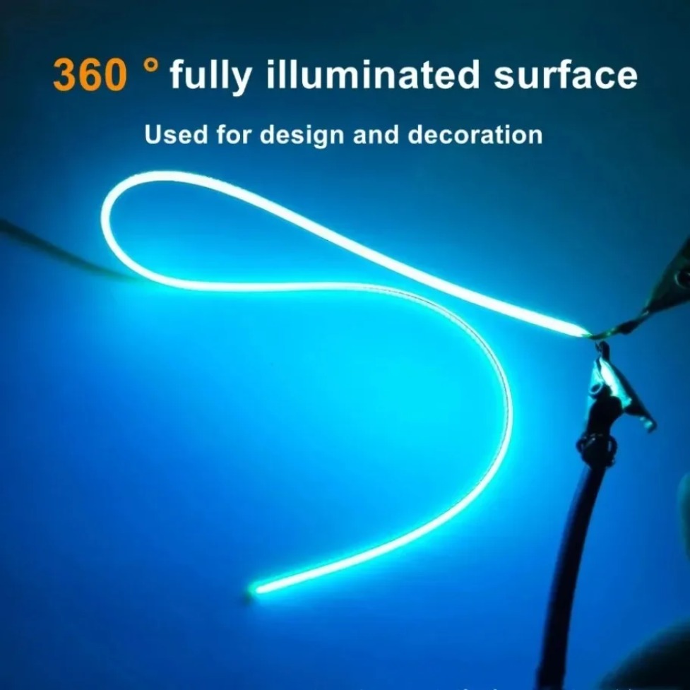 AliExpress 5Pcs/Pack DC3V LED Same End Filament Flexible Diode Parts for Spiral Bulb Retro Edison Bulb Ultra Slim DIY Lighting Strip Decor, view 2