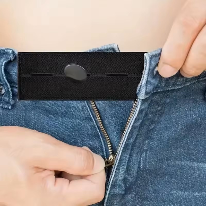 AliExpress 5pcs Pant Extender Belt Unisex Waist Band Tight Trousers Jeans Skirts Maternity Button Hooks Garment DIY Sewing Supplies, view 4