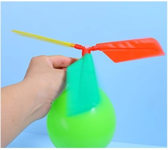 AliExpress 5PCS Propeller Balloon Helicopter DIY Flying Toy With Whistle Outdoor Activity Party Ornament Festival Present