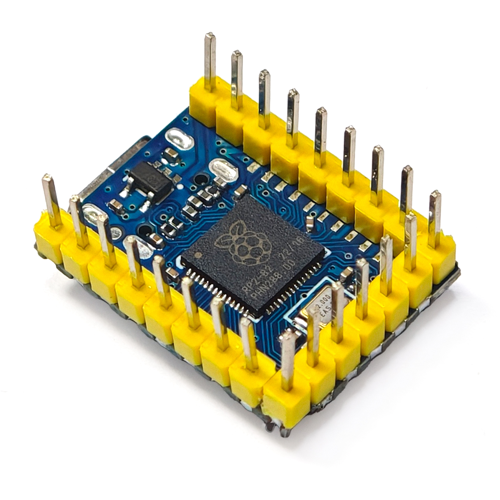 AliExpress 5pcs RP2040-Zero RP2040 for Raspberry Pi Microcontroller PICO Development Board Module Dual-core Cortex M0+ Processor 2MB Flash, view 2