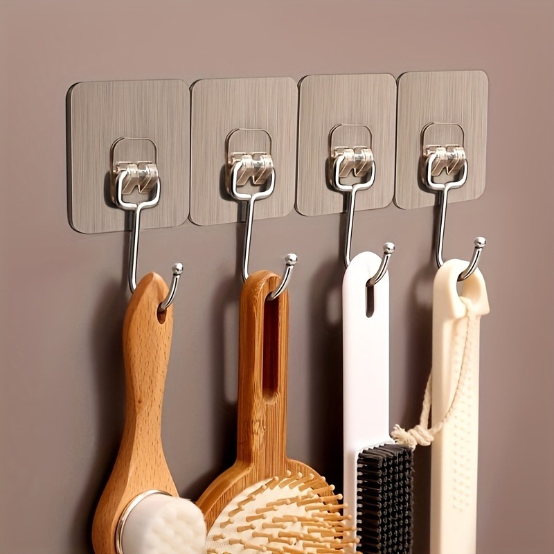 AliExpress 5-Piece Heavy-Duty Self-Adhesive Wall Hooks, view 3