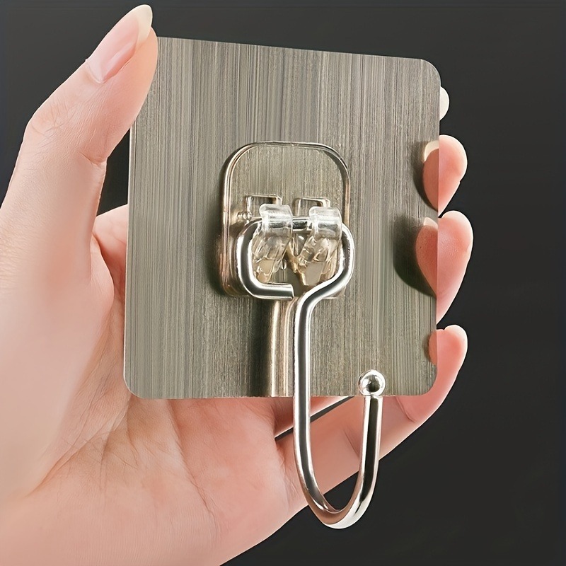 AliExpress 5-Piece Heavy-Duty Self-Adhesive Wall Hooks, view 4