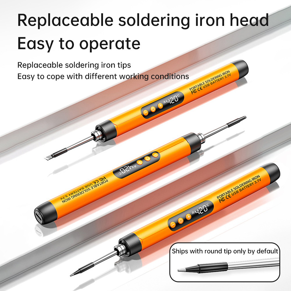 AliExpress 5V 8W Cordless USB Soldering Iron, view 3