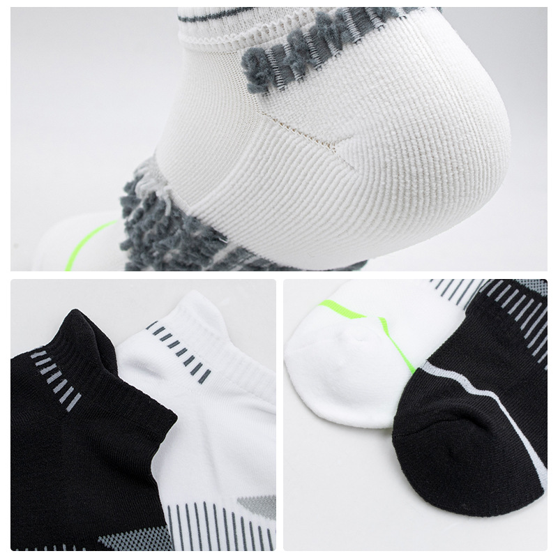 AliExpress 6/12Pairs Men's Classic Crew White Socks Unisex Sports Socks for Men Running Basketball Anti-slip Outdoor Breathable Man Socks, view 6
