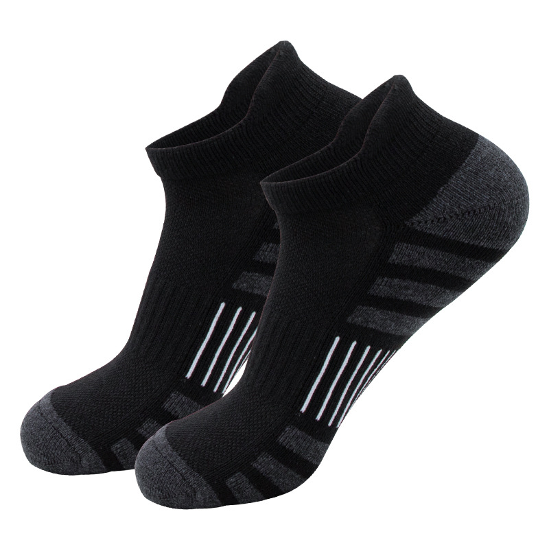 AliExpress 6/24 Pairs Cushioned Breathable Ankle Athletic Running Socks Low Cut Sports Tab for Men And Women, view 3
