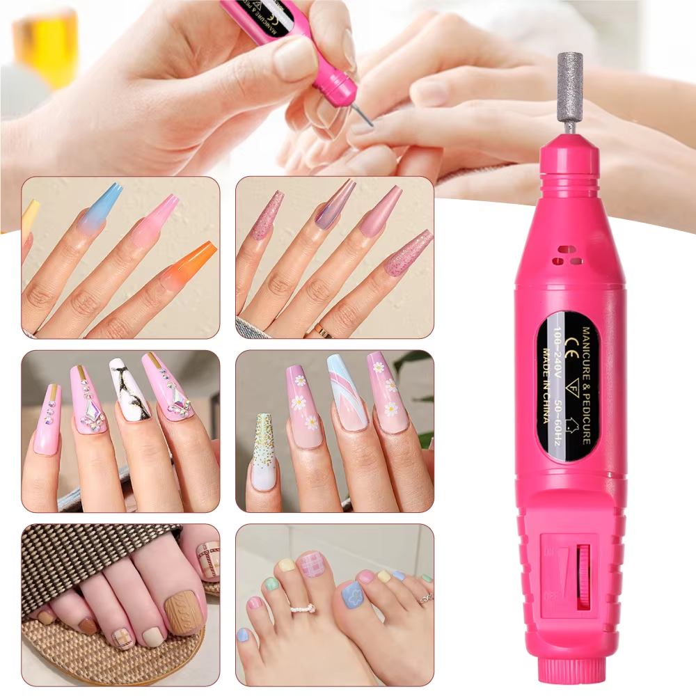 AliExpress 6-in-1 Electric Nail Drill Set, view 6