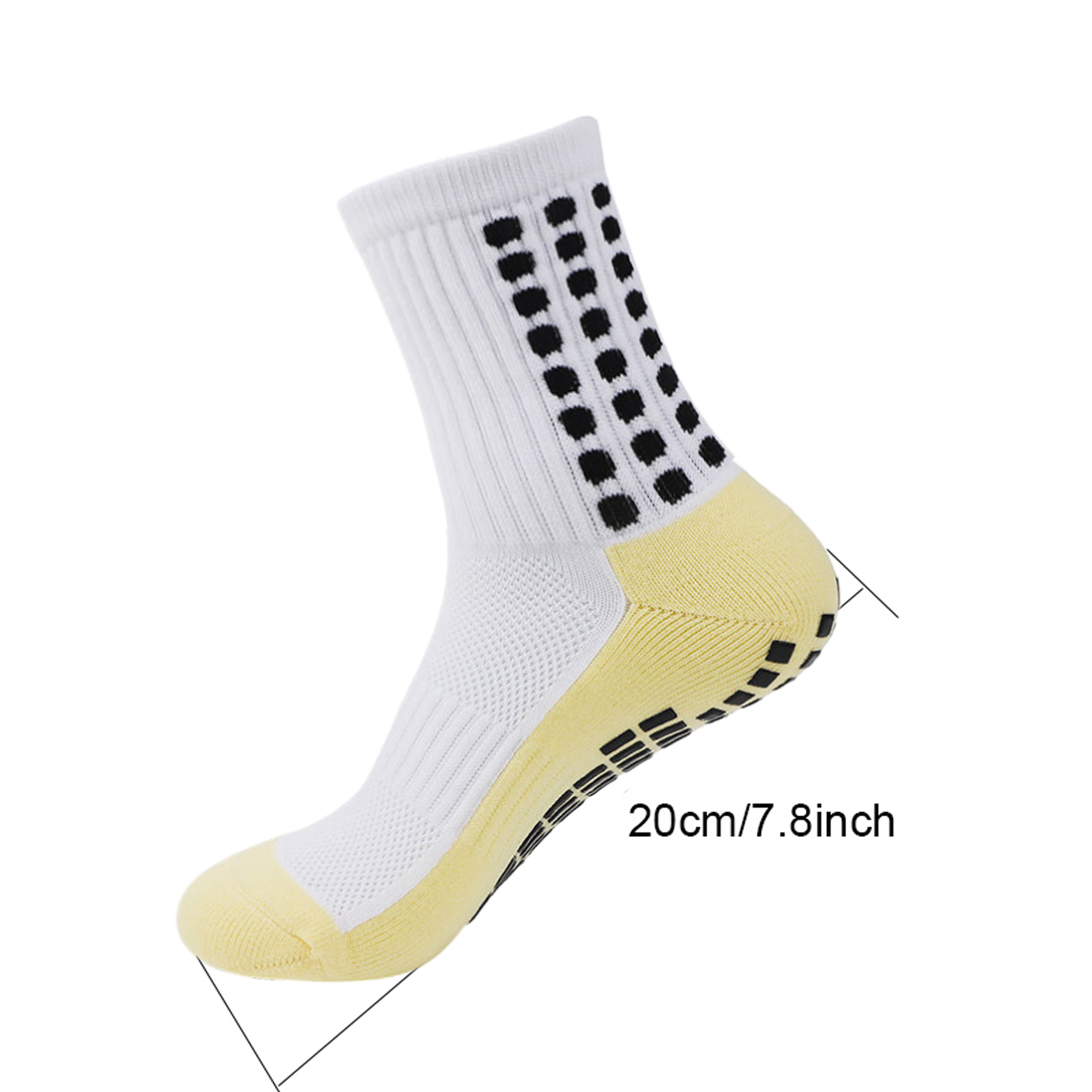AliExpress 6 Pairs Men Women Non Slip Grip Socks Football Basketball Soccer Rugby Baseball Cycling Running Hiking Tennis Skateboard, view 6