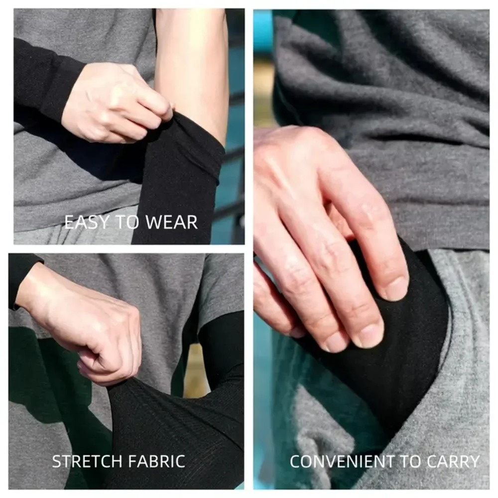 AliExpress 6-Pair UV Sun Protection Cooling Arm Sleeves, view 4