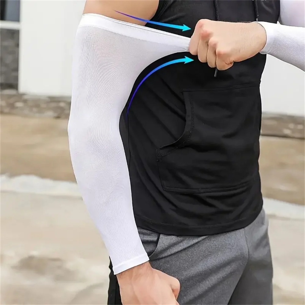 AliExpress 6-Pair UV Sun Protection Cooling Arm Sleeves, view 6