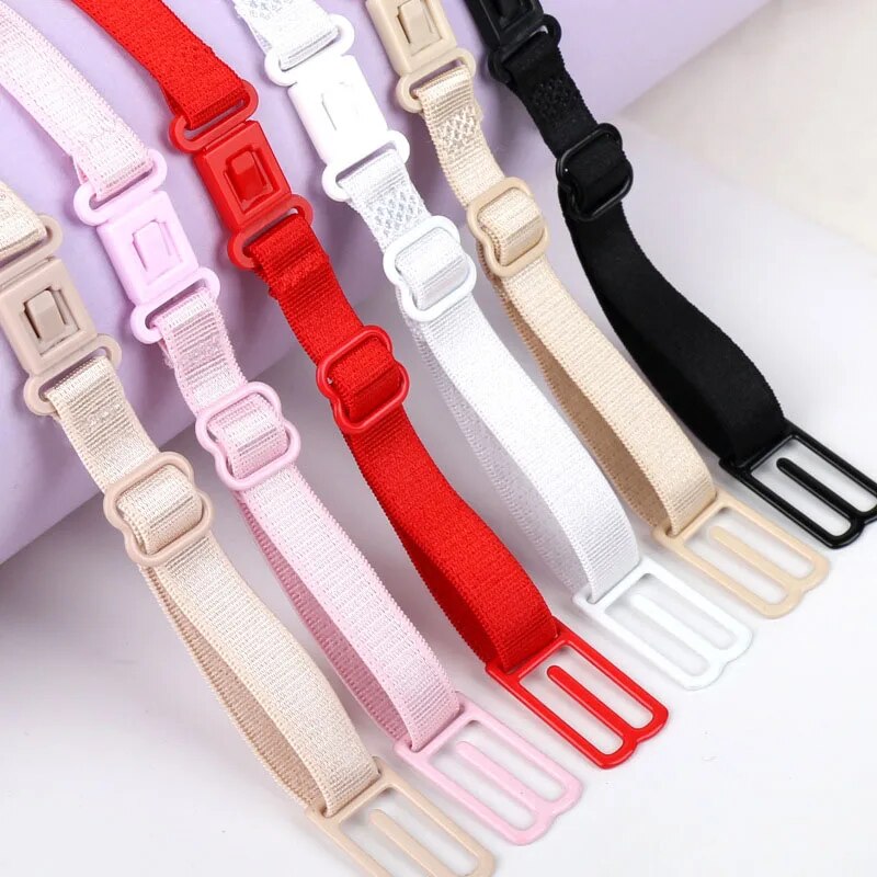 AliExpress 6 Pieces Bra Strap Clips Elastic Adjustable Non-Slip Strap Holder Conceal Straps - Conceal Straps - Cleavage Control, view 4