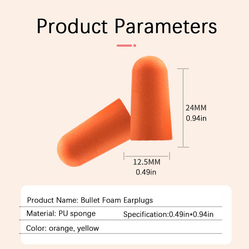 AliExpress Foam Earplugs for Sleep and Noise Reduction (60 to 100 Pack), view 5