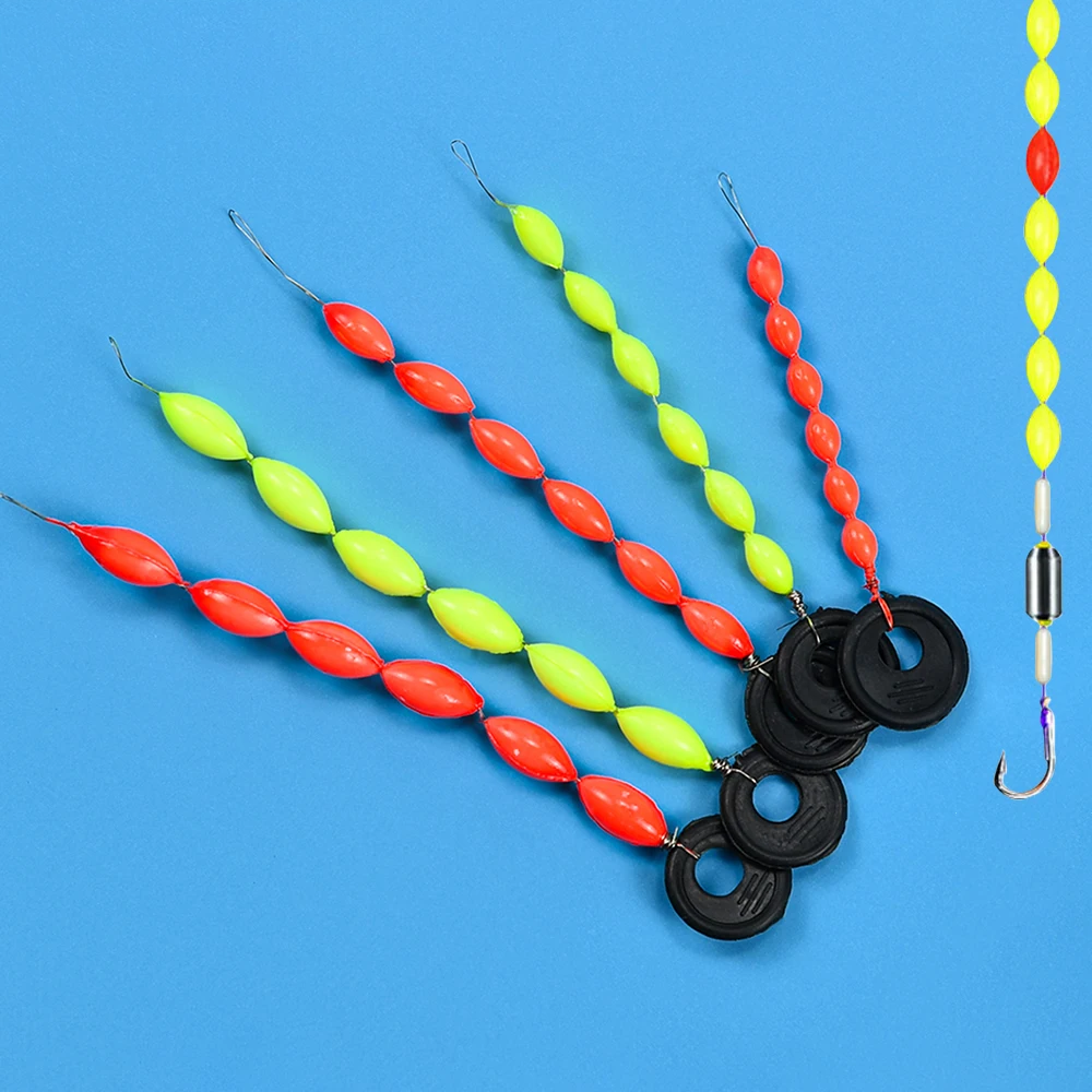 AliExpress 60-Piece Fishing Float and Line Stopper Tackle Set, view 2