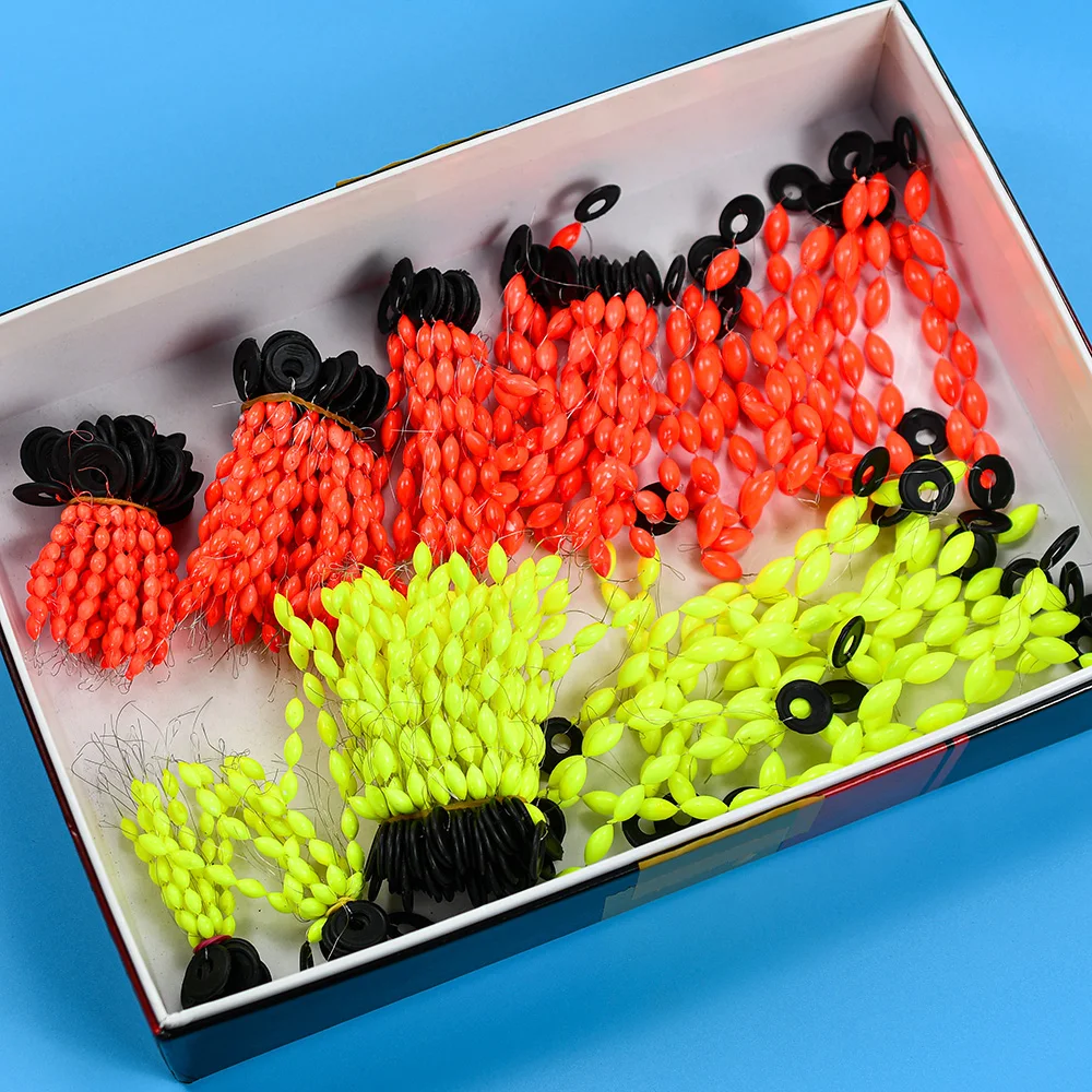 AliExpress 60-Piece Fishing Float and Line Stopper Tackle Set, view 4