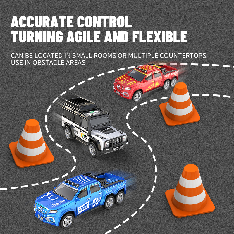 AliExpress 6601Green RC Car MINI Alloy 1/64 Remote Control Car Convenient to Carry 60 Minutes of Work Time Children's Gifts Electronic Toy, view 4