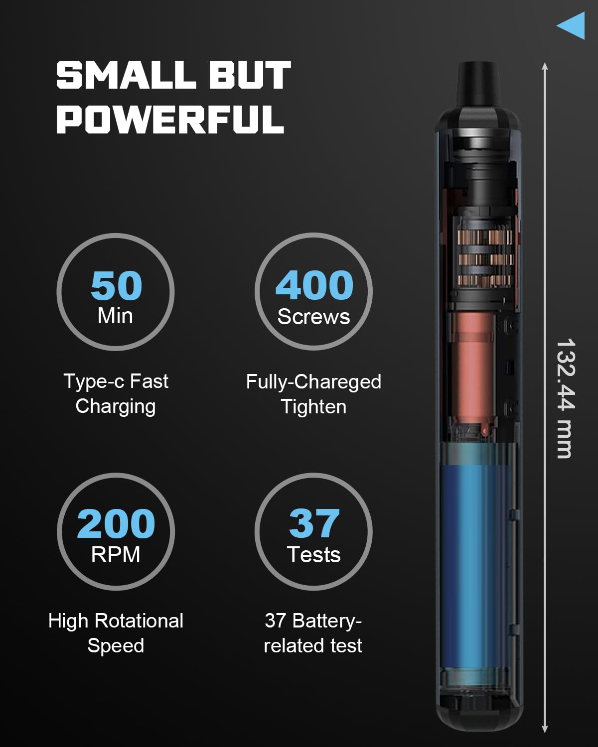 AliExpress 68-in-1 Electric Precision Screwdriver Set, view 4