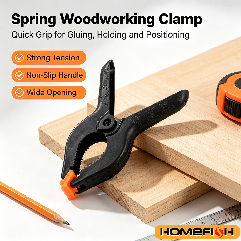 AliExpress Heavy-Duty 3 Inch Plastic Spring Clamps (6-Pack)