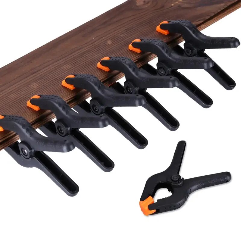 AliExpress 6-Piece 3-Inch Plastic Spring Clamps, view 3