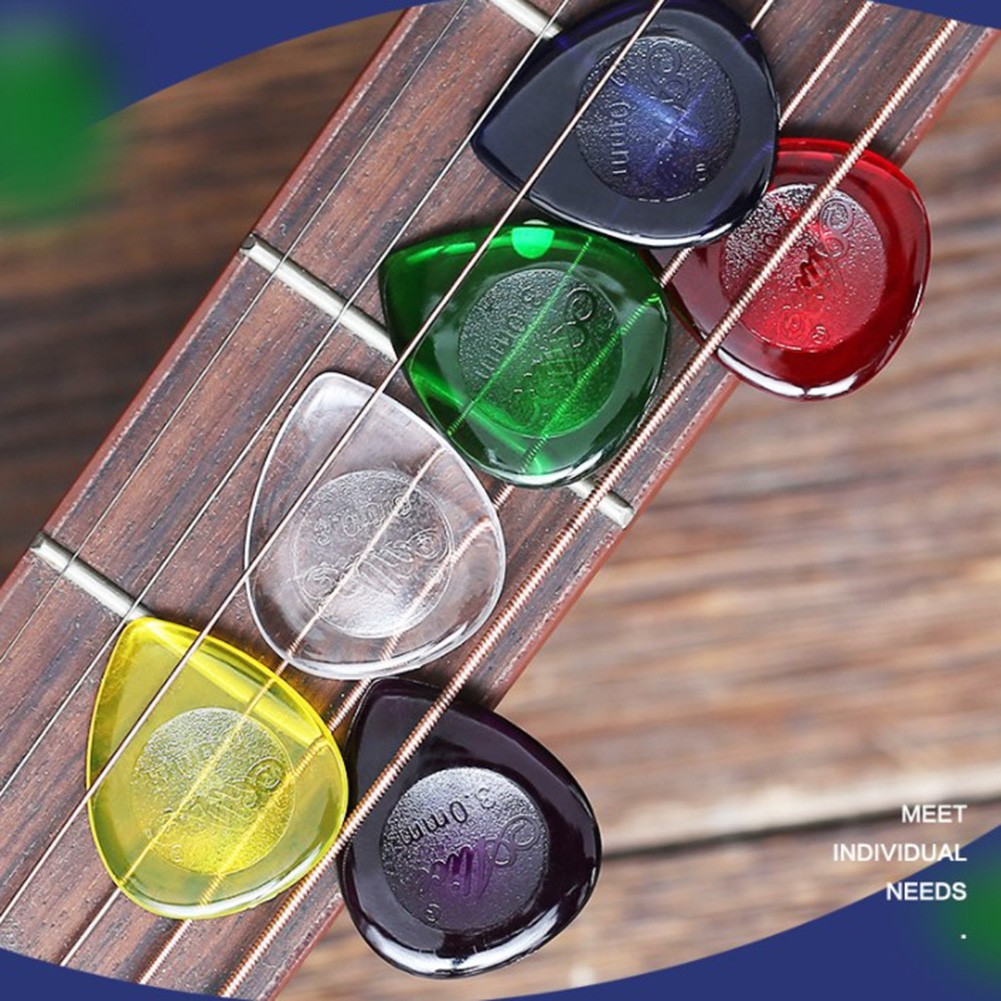 AliExpress 6Pcs Alice Stubby Guitar Picks ABS Plectrums Large Stubbies Big Thickness 1mm 2mm 3mm Guitar Pick Guitar Accessories, view 2