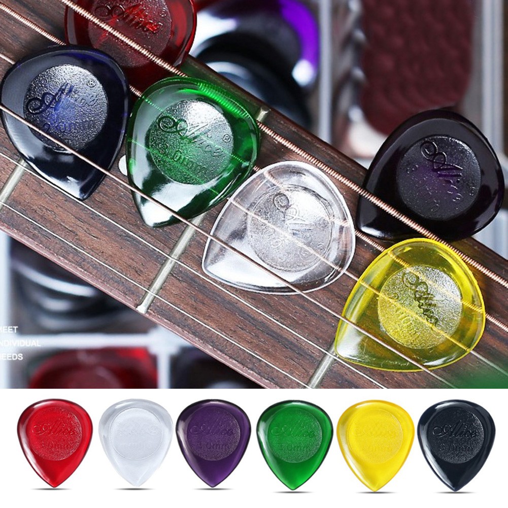 AliExpress 6Pcs Alice Stubby Guitar Picks ABS Plectrums Large Stubbies Big Thickness 1mm 2mm 3mm Guitar Pick Guitar Accessories, view 3