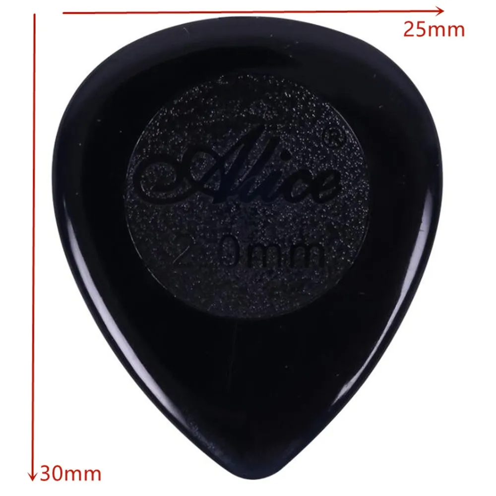 AliExpress 6Pcs Alice Stubby Guitar Picks ABS Plectrums Large Stubbies Big Thickness 1mm 2mm 3mm Guitar Pick Guitar Accessories, view 5
