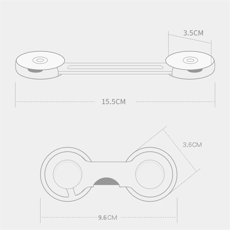 AliExpress 6PCS Baby Cabinet Locks Strap Drawer Lock Child Anti Opening Refrigerator Lock Home Baby Anti Pinch Safety Protection Buckle, view 6