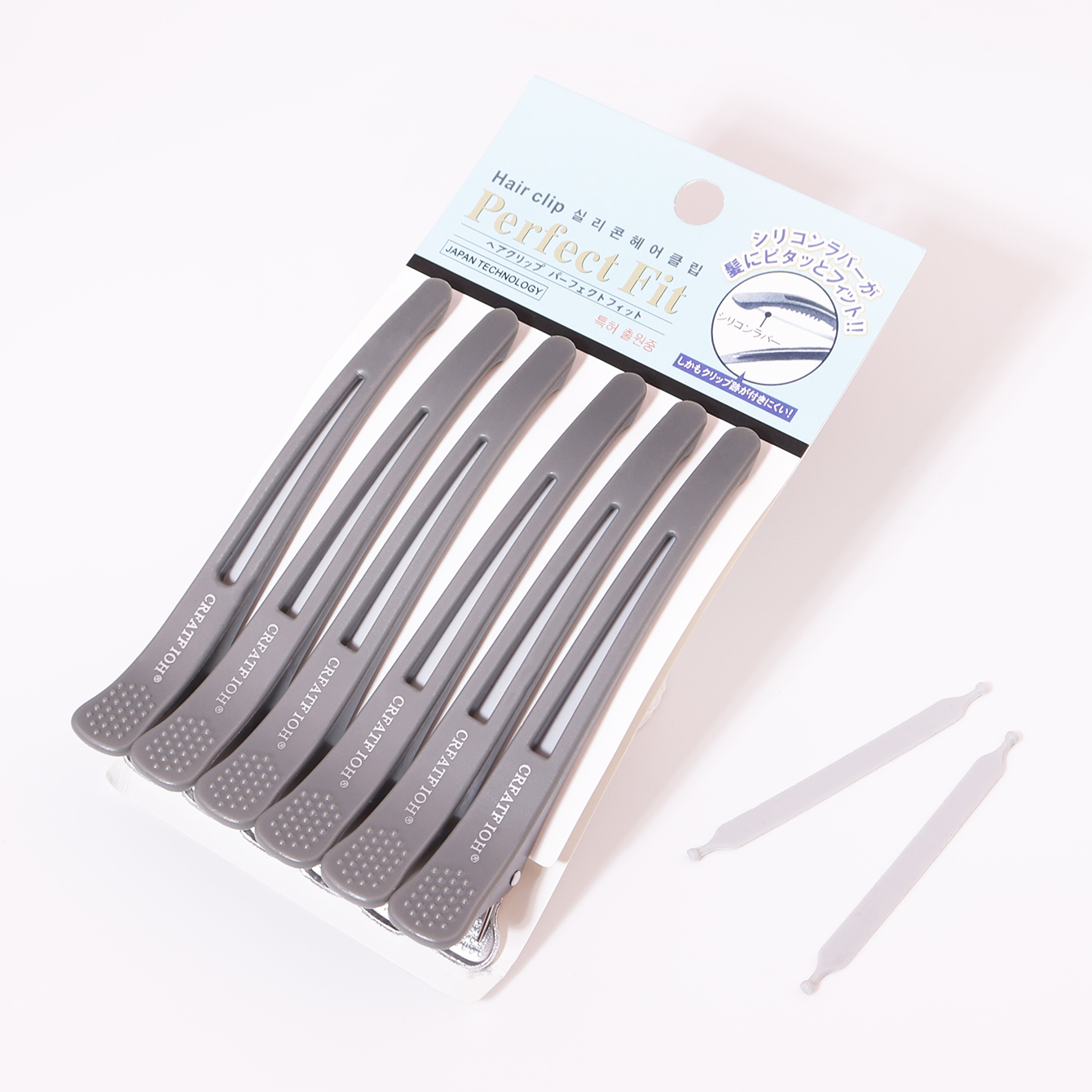 AliExpress 6-Piece Seamless No-Crease Hair Clips, view 6