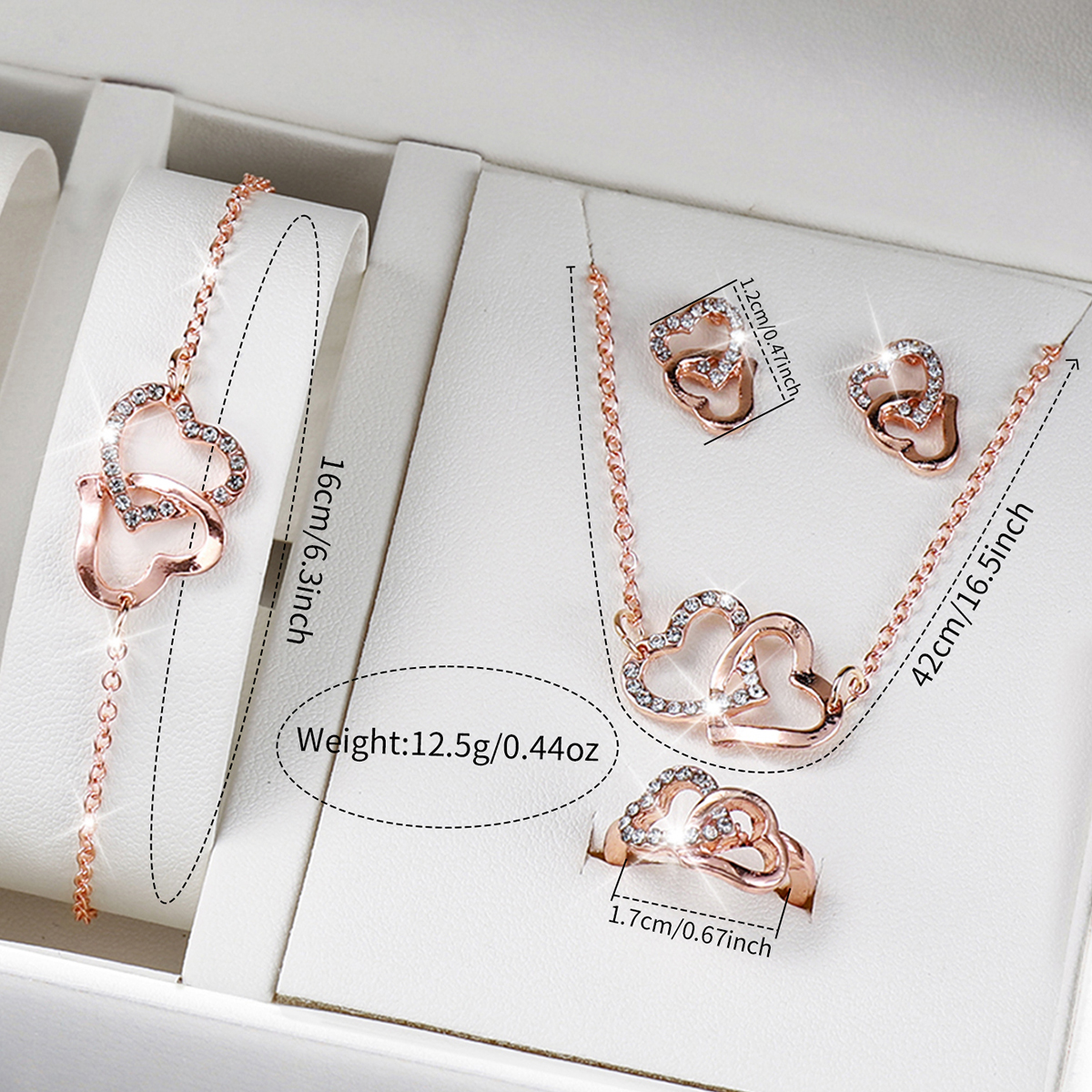 AliExpress 6-Piece Women's Frosted Dial Quartz Watch Set, view 6