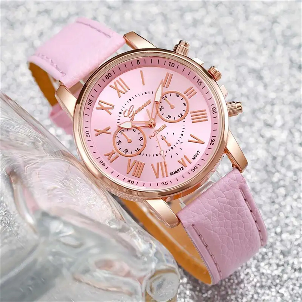 AliExpress Women's Heart Rhinestone Quartz Watch Set (6-Piece), view 5