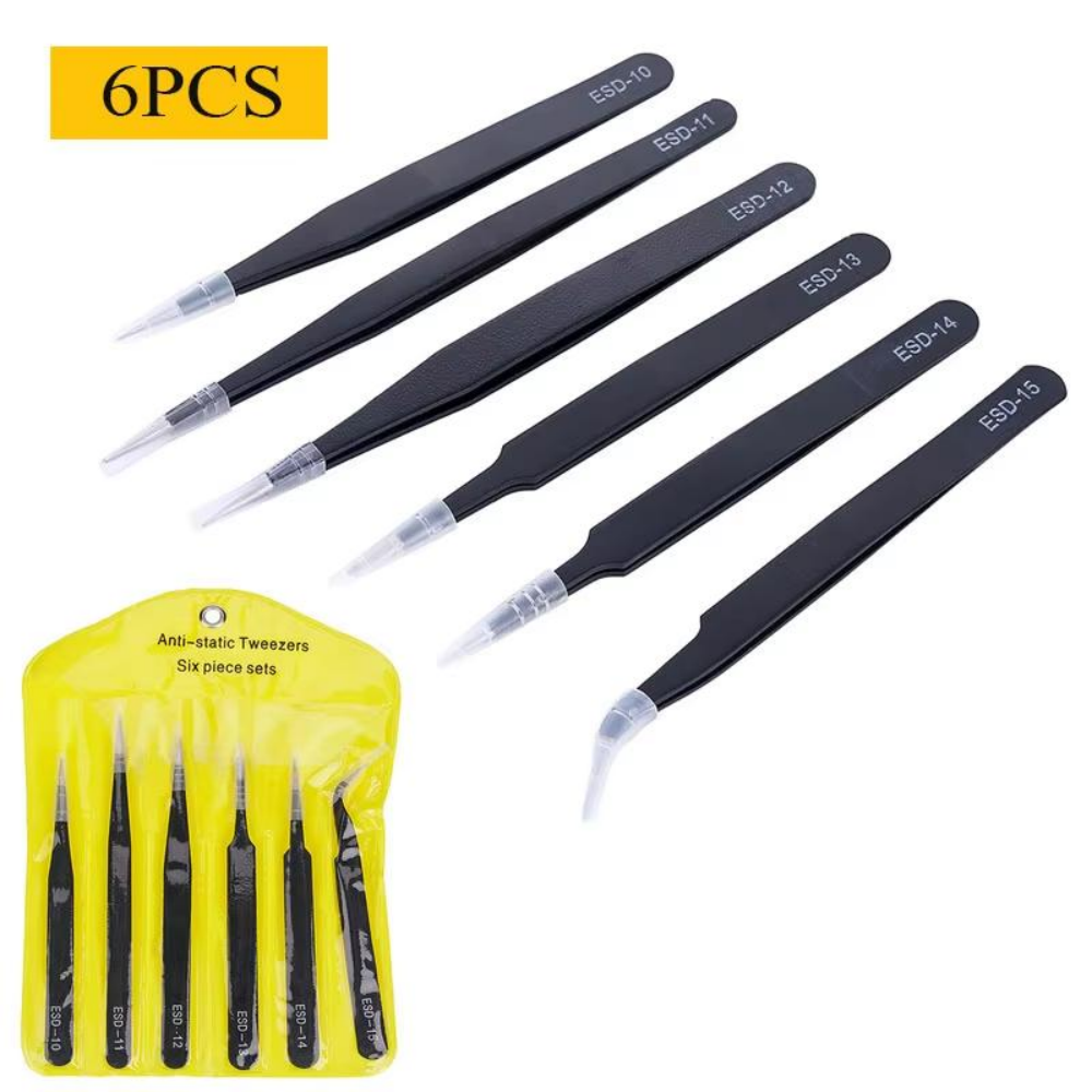 AliExpress Anti-Static ESD Tweezers Set (6-Piece)