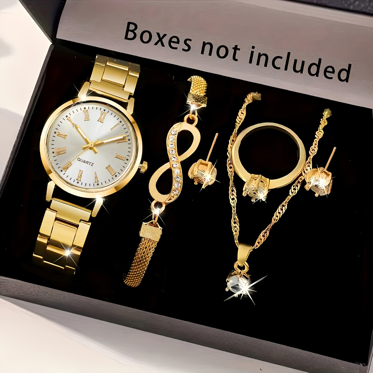 AliExpress Women's Watch and Infinity Jewelry Set (6-Piece), view 2