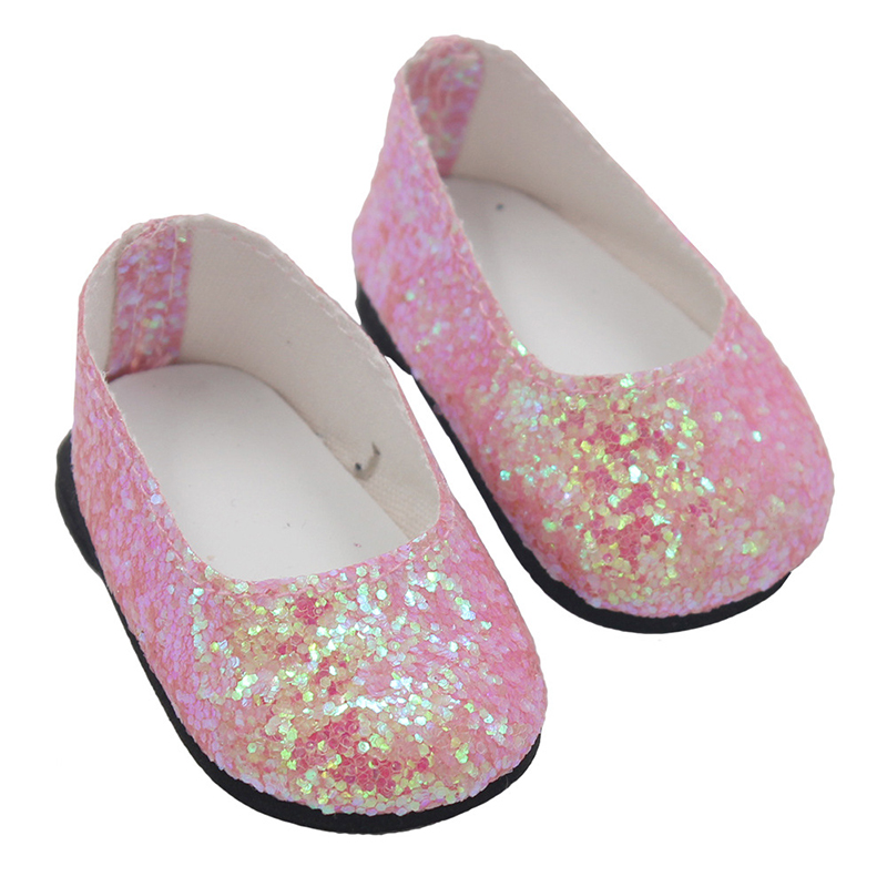 AliExpress 7 Cm Doll Shoes Clothes Handmade Boots For American 18 Inch Girl&43Cm Baby New Born,OG Doll Accessories Shoes Gift Festival Toy, view 5