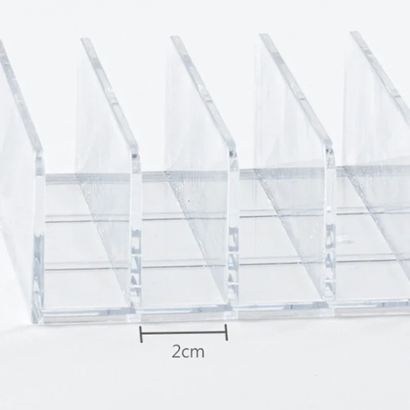 AliExpress 7-Compartment Clear Desktop Makeup Organizer, view 4