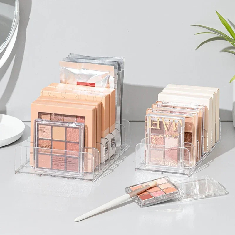 AliExpress 7-Compartment Clear Desktop Makeup Organizer, view 5
