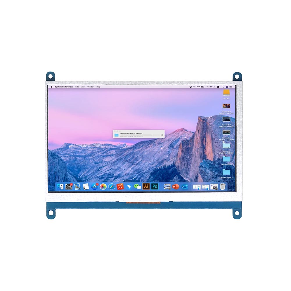 AliExpress 7-Inch Raspberry Pi IPS Touchscreen Monitor, view 4