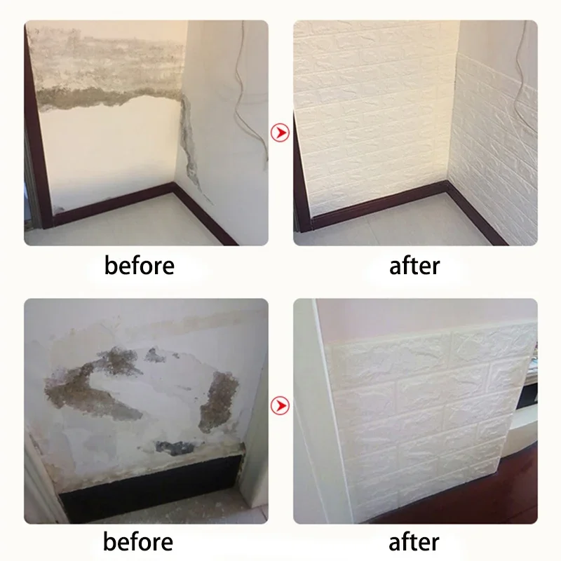 AliExpress 3D Foam Brick Wallpaper Roll (70cm x 2m), view 4