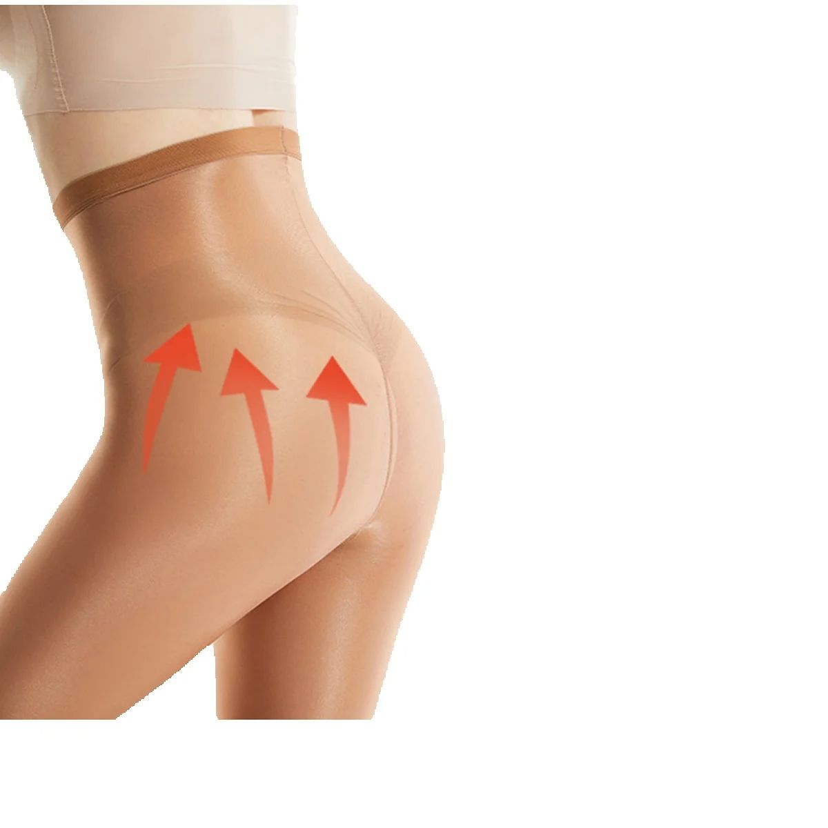 AliExpress 70D High Elastic Plus Size Shiny Pantyhose Oil Glossy Shaping Flesh Women Reflective Stockings Sexy Pantyhose, view 2