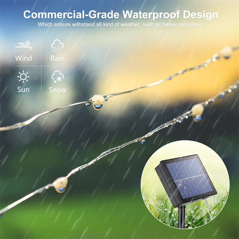 AliExpress Solar LED Fairy String Lights (7m to 32m), view 3