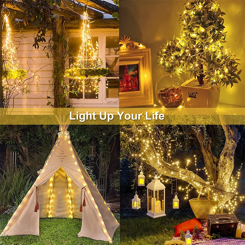 AliExpress Solar LED Fairy String Lights (7m to 32m), view 5
