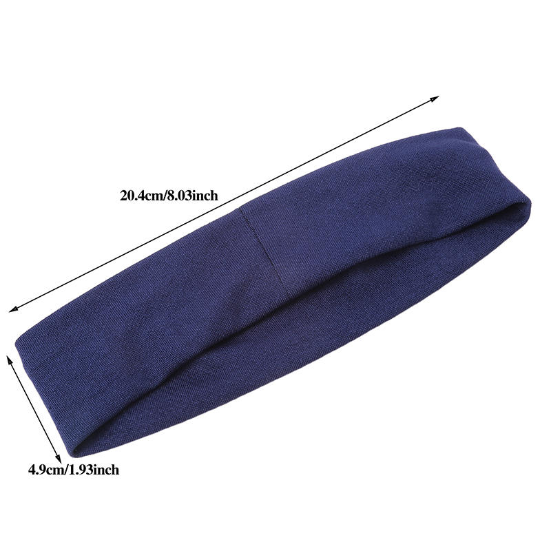 AliExpress 7PCS Elastic Sports Headbands For Women Stretchy Candy-Colored Hairbands Fashion Sweatbands For Fitness Yoga Running Cycling, view 5