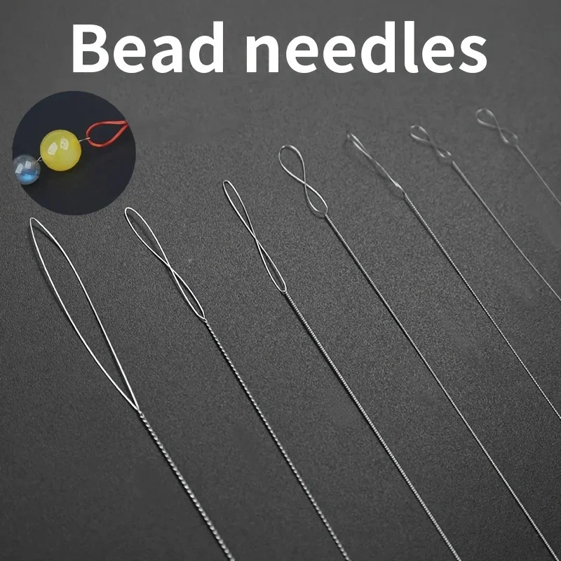 AliExpress 7-Piece Stainless Steel Beading Needle Set, view 5
