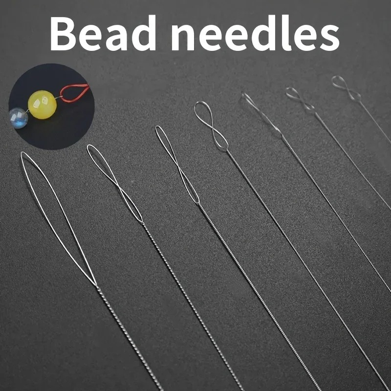 AliExpress 7-Piece Stainless Steel Beading Needle Set, view 5