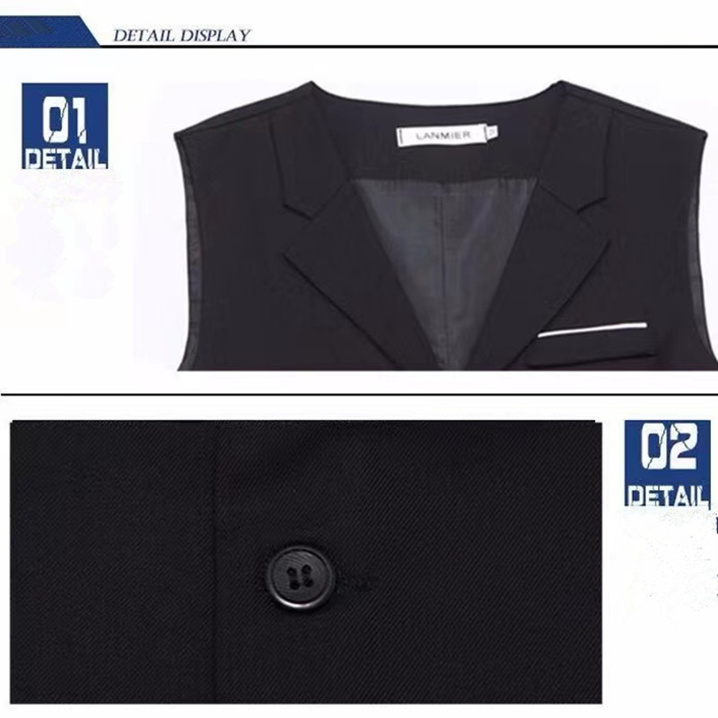 AliExpress Men's Slim Fit Dress Vest Waistcoat, view 6