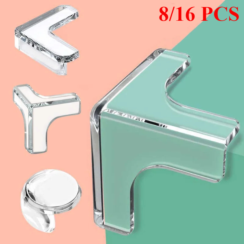 AliExpress 8/16Pc Upgraded Corner Protector Baby Safety Silicone Corner Guards and Edges Widened Thickened Furniture Table Corner Protector