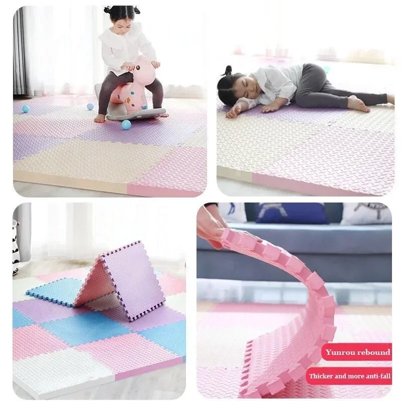 AliExpress 8-16pcs Baby Puzzle Floor Kids Carpet Bebe Mattress EVA Foam Baby Blanket Educational Toys Play Mat for Children 30x1cm, view 3