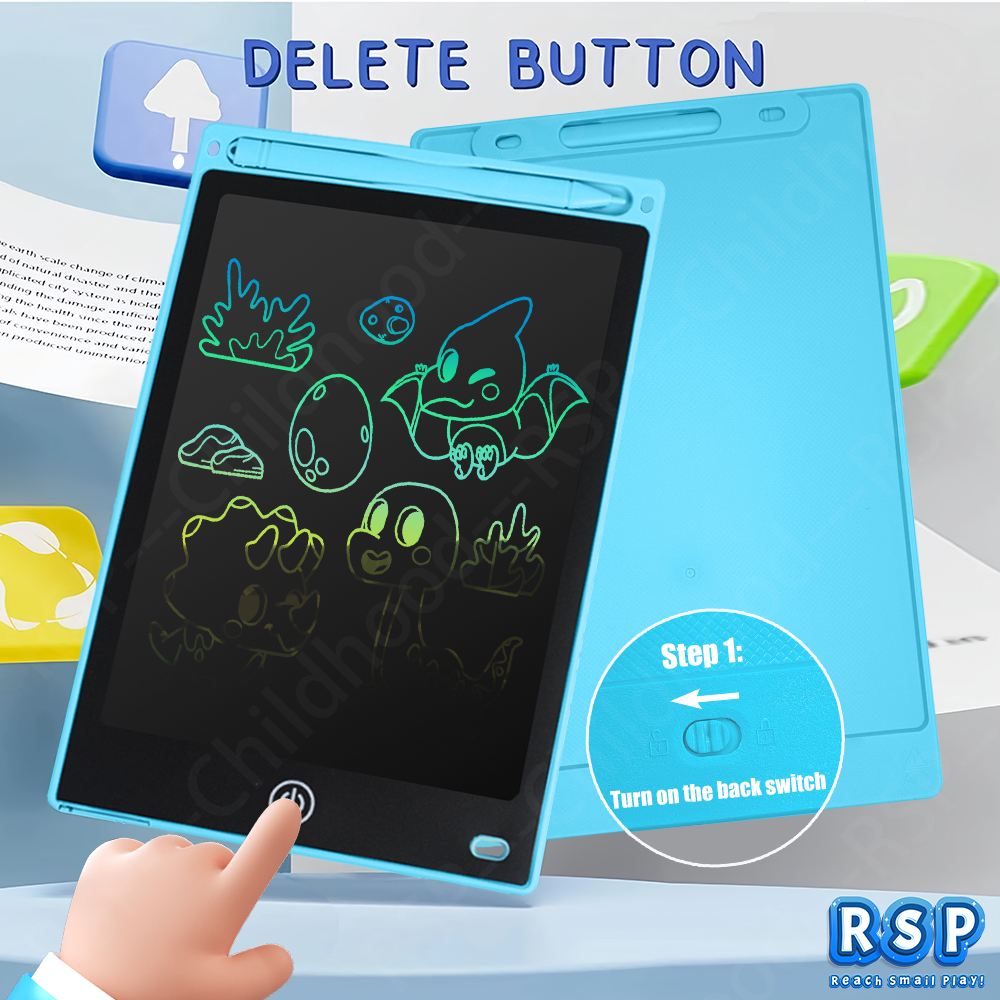 AliExpress 8.5 Inch LCD Drawing Tablet Electronic Writing Board Handwriting Pads Portable Electronic Tablet for 3 4 5 6 7 8 Years Kids Gift, view 3