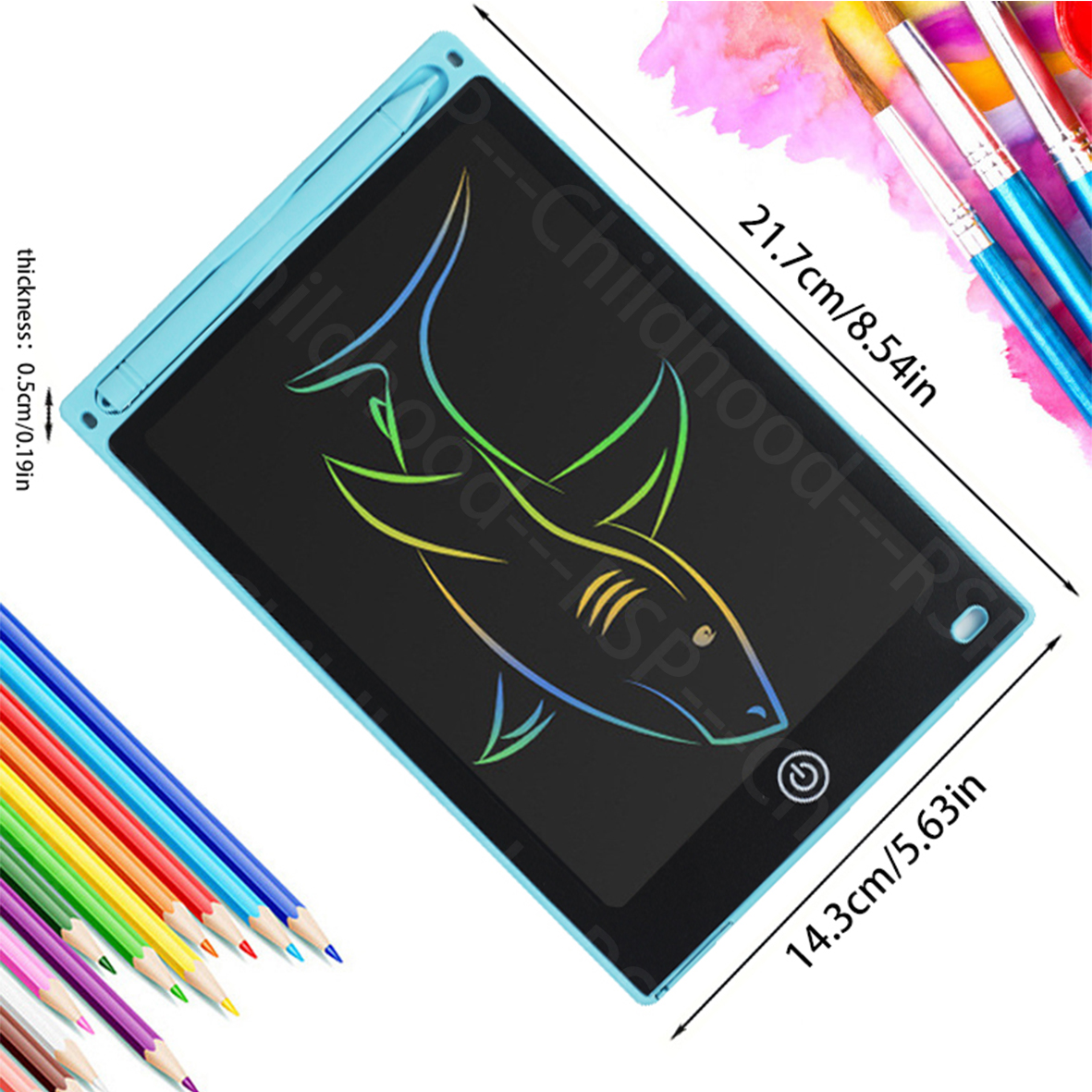 AliExpress 8.5 Inch LCD Drawing Tablet Electronic Writing Board Handwriting Pads Portable Electronic Tablet for 3 4 5 6 7 8 Years Kids Gift, view 5