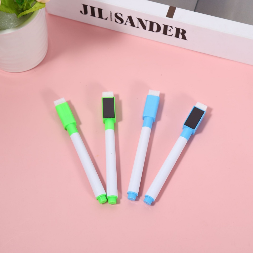 AliExpress 8 Colors Erasable Whiteboard Markers with Eraser, Safe Kids Graffiti Pens for Home School, view 4