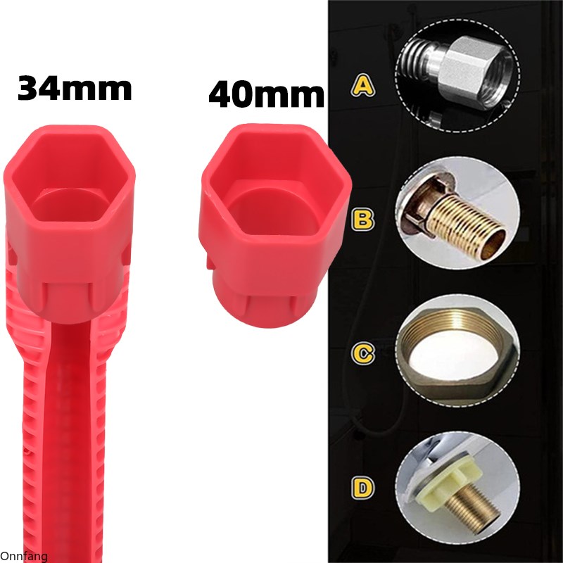 AliExpress 8-in-1 Anti-Slip Sink Faucet Wrench, view 3