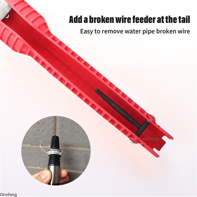 AliExpress 8-in-1 Anti-Slip Sink Faucet Wrench, view 4