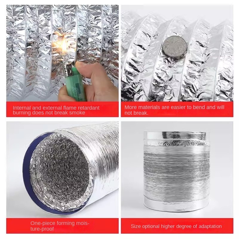 AliExpress Flexible Aluminum Foil Ventilation Duct Hose, view 4